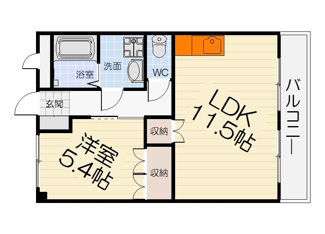 【間取り】 | ソレイユ一条院