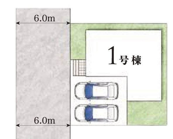 仲介手数料無料　GRAFARE 入間市扇台10期　全1棟の区画図