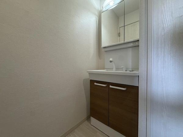 エメラルドマンション安古市(JS)の独立洗面台