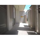 グリーンヒルズ高槻のバルコニー