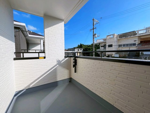 ハートフルタウン沖縄市南桃原　A号棟のバルコニー|バルコニー