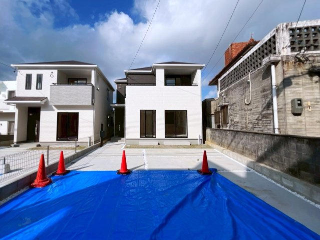 ハートフルタウン沖縄市南桃原　A号棟の外観|B号棟