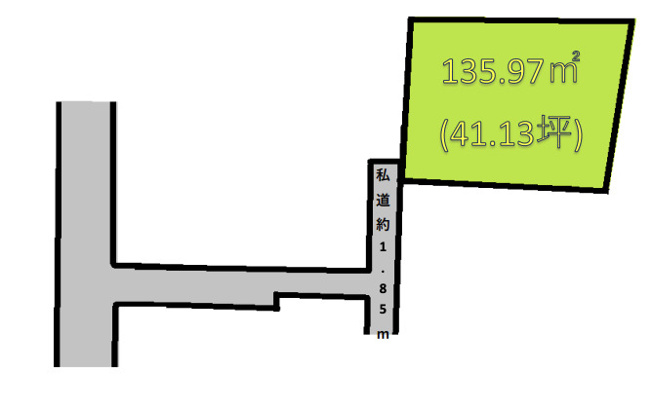 【区画図】 | 白岡市小久喜　中古戸建