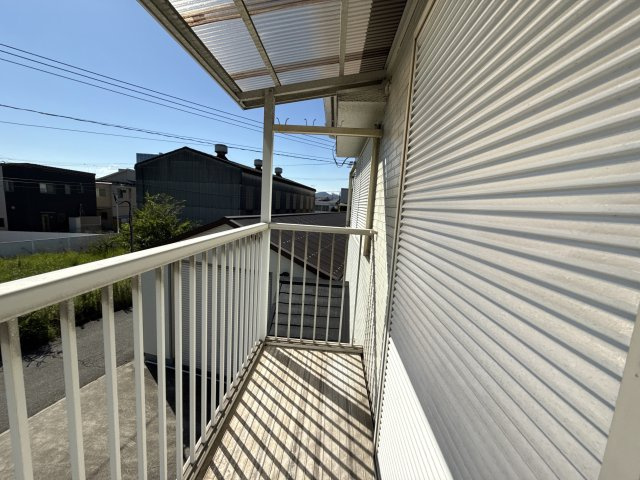 中村　今在家　一戸建のバルコニー