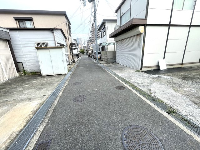 売土地　神戸市長田区三番町2丁目3の前面道路含む現地写真|前面道路含む現地写真です