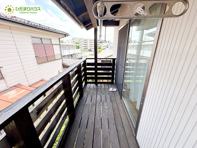 行田市門井町2丁目　中古一戸建てのバルコニー