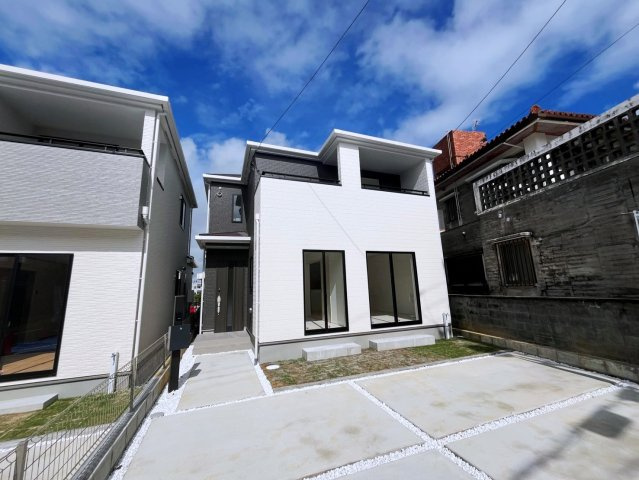 ハートフルタウン沖縄市南桃原　B号棟の外観|外観です