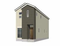 福岡市南区弥永2丁目　新築戸建【2号棟】の外観パース