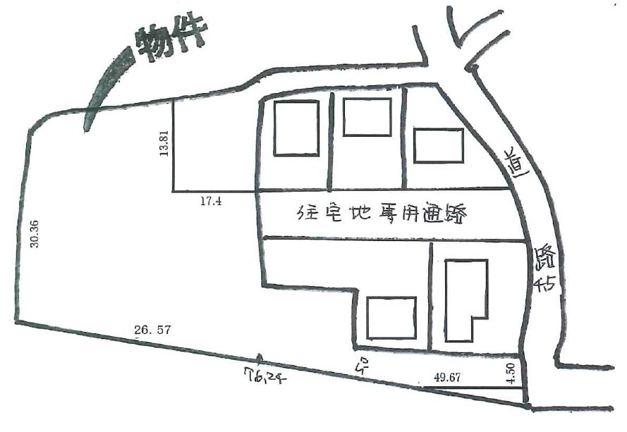 草津市芦浦町　建築条件無し売土地