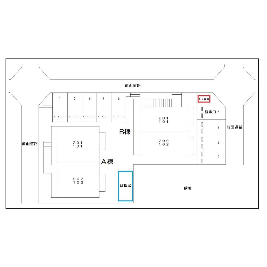 クレール・ソガ　Ｂ棟のその他|フロア図面