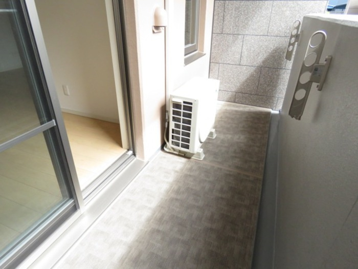 LaLuce長堀通のバルコニー