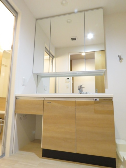 LaLuce長堀通の洗面所