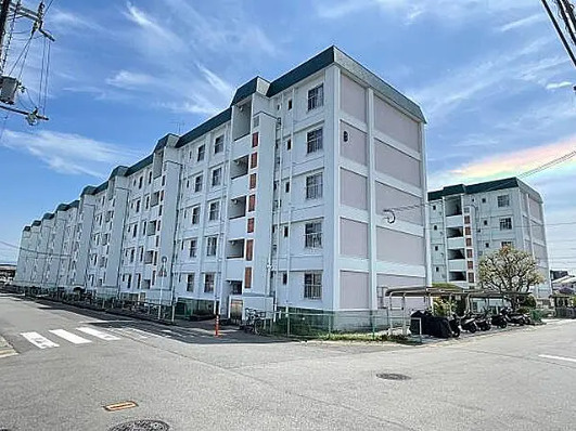 石原住宅C棟の外観