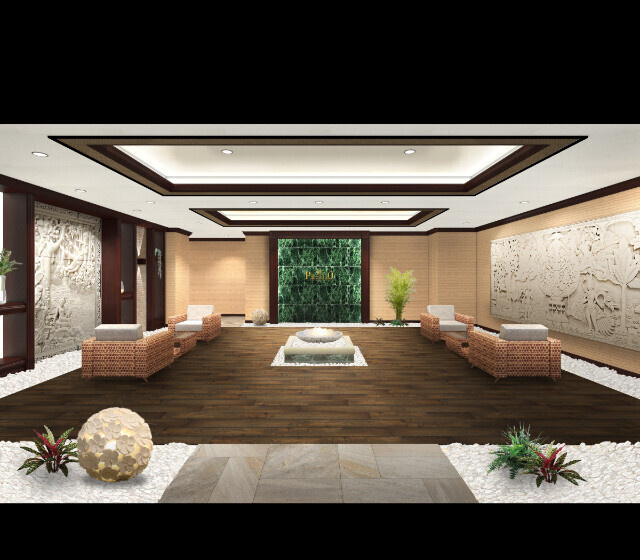 プレジオ宝塚ASIANのロビー