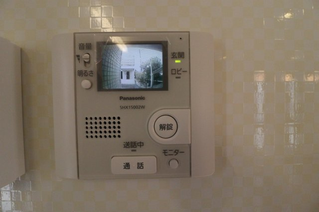 岡山市中区国富の一戸建てのセキュリティ