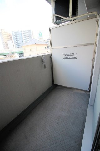 エスリード神戸WESTのバルコニー