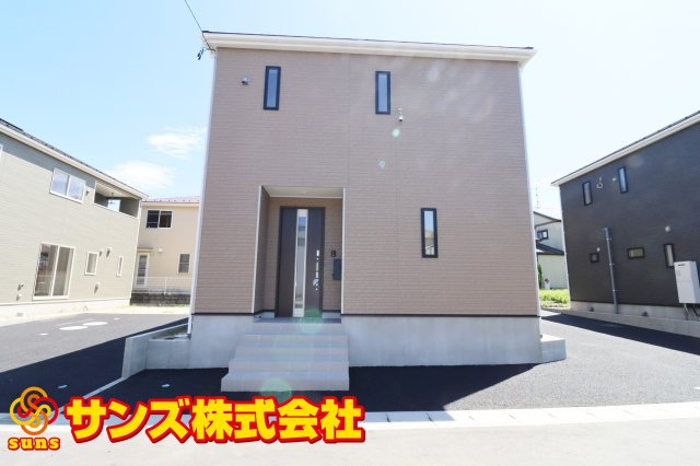 郡山市富久山町福原字大師前　　　６号棟　　　行健小学校、明健中学区の外観|西側から見た外観