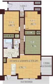 中古マンション　クレストコート松戸の画像