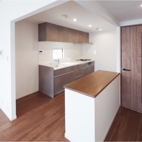 磯子汐見台ヒルズのキッチン