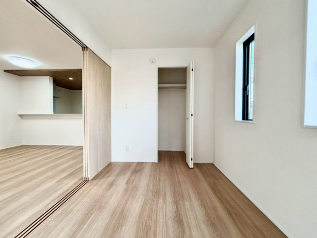 野田市山崎７期　新築戸建　2号棟の収納|各居室収納スペース完備！