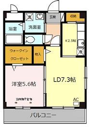 グランドール勝原の間取り