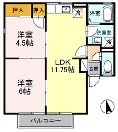 シャトルＳの間取り