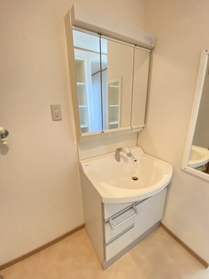 【独立洗面台】 | 北中央住宅