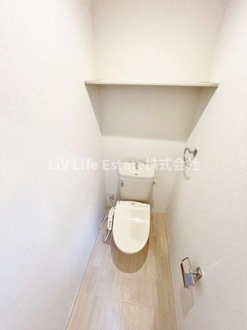 小平市小川町１丁目のアパートのトイレ