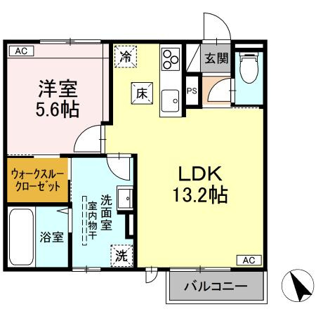 【新築】アルファコートの間取り