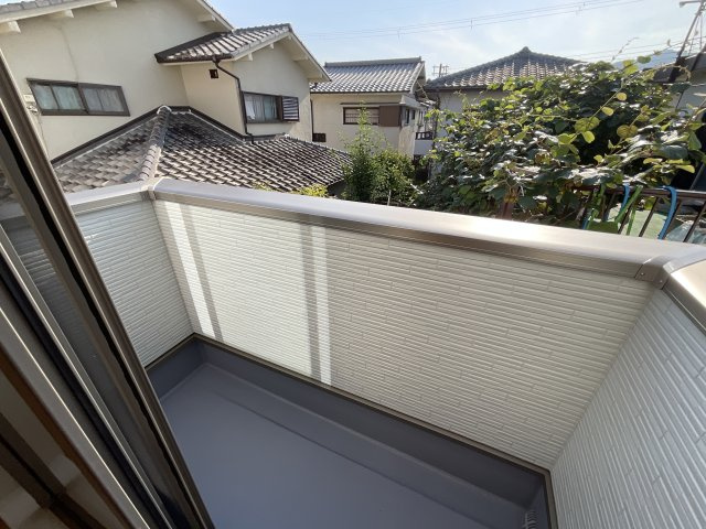 美園町戸建PJのバルコニー