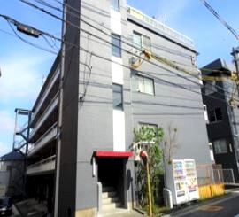 北野田マンション巽B棟のエントランス