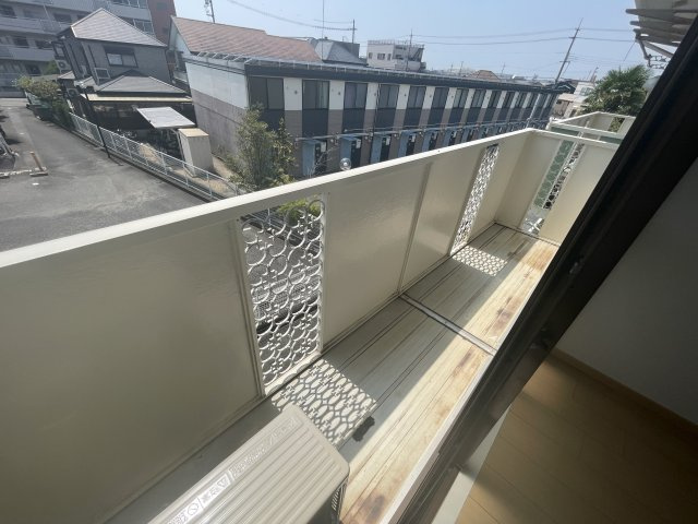 グリーンハイツ大久保のバルコニー