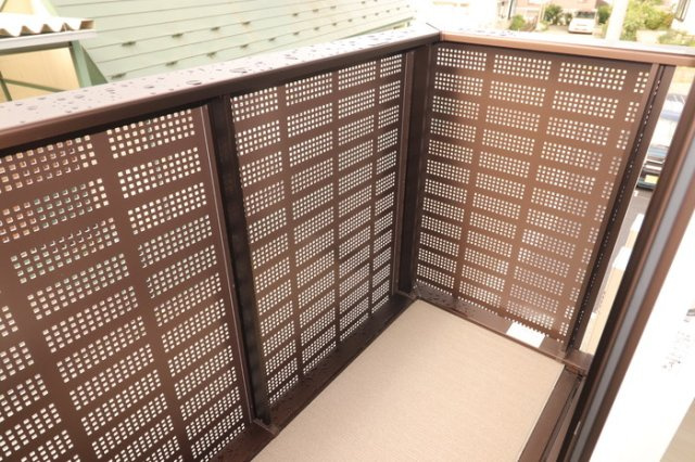 【新築】アルファコートのバルコニー