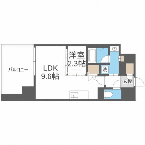 J.GRAN Court京町堀の間取り