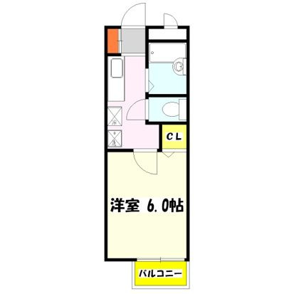 メイフェア　オオノの間取り