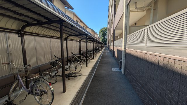 アルビオアルファ渚ガーデンのその他共用部分|駐輪場（無料）