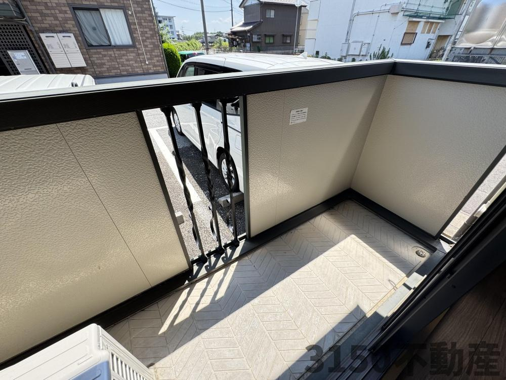 ミュータウン　Bのバルコニー