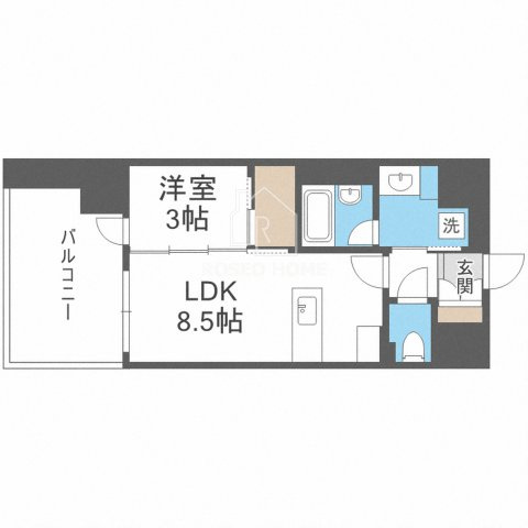 J.GRAN Court京町堀の間取り