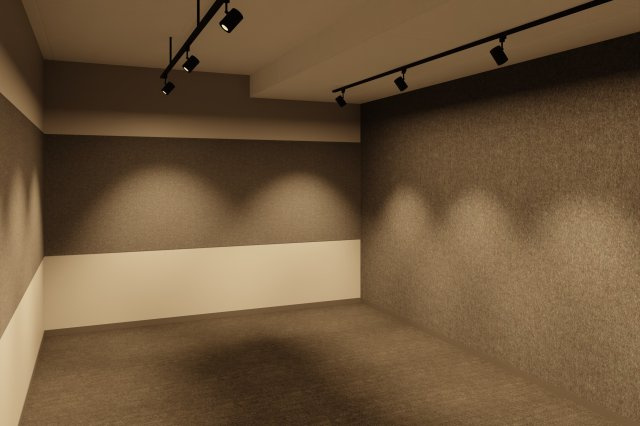 「防音シェアオフィス」BLOCKS MUTE HATSUDAIの居間・リビング|※防音室のイメージパースです