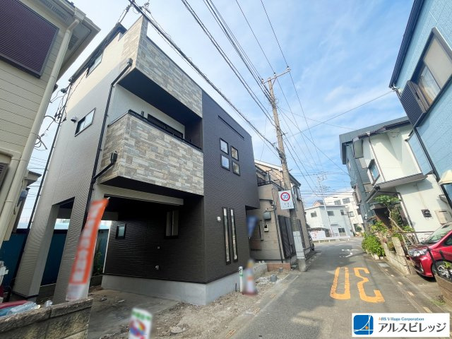 新築／富士見市水谷東2丁目の前面道路含む現地写真