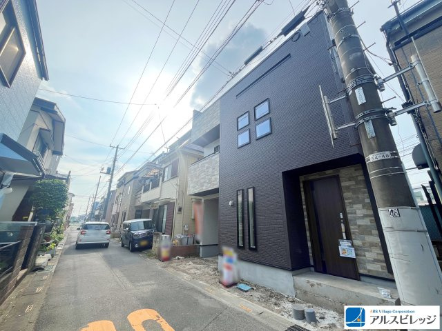 新築／富士見市水谷東2丁目の前面道路含む現地写真