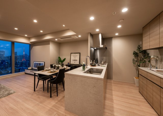 【居間・リビング】 | 白金ザ・スカイEAST