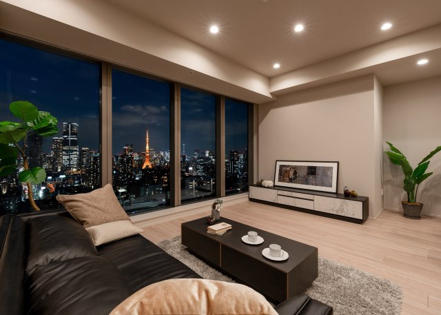 【居間・リビング】 | 白金ザ・スカイEAST