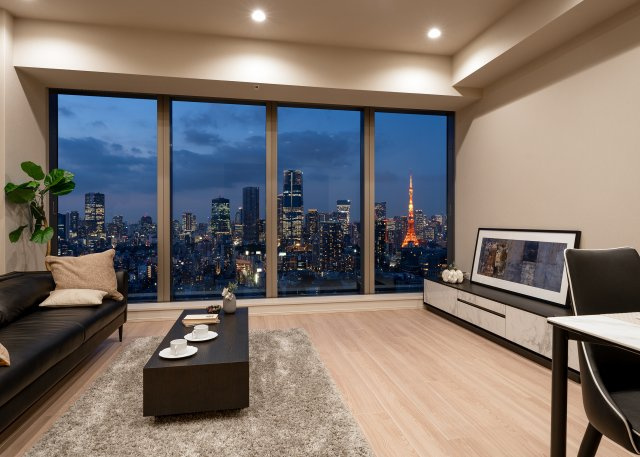【居間・リビング】 | 白金ザ・スカイEAST