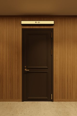 「防音シェアオフィス」BLOCKS MUTE HATSUDAIの設備|※防音扉のイメージパースです