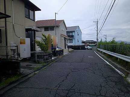 矢野南4丁目の前面道路含む現地写真