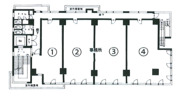 【間取り】 | 本厚木マイビル | 4F-4