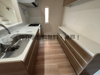 【キッチン】 | 神戸市須磨区行幸町1丁目　新築戸建仲介手数料無料！ | 使いやすいキッチンです