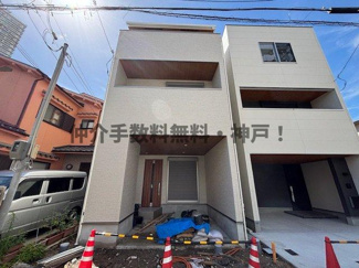 【外観】 | 神戸市須磨区行幸町1丁目　新築戸建仲介手数料無料！ | きれいな外観です