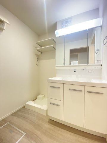 【新築】TORISIA盛岡向中野の独立洗面台